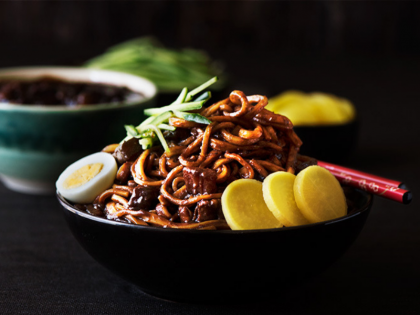 Korean Black Bean Noodles