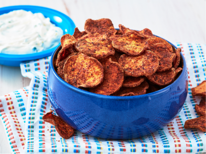 Baked Sweet Potato Chips