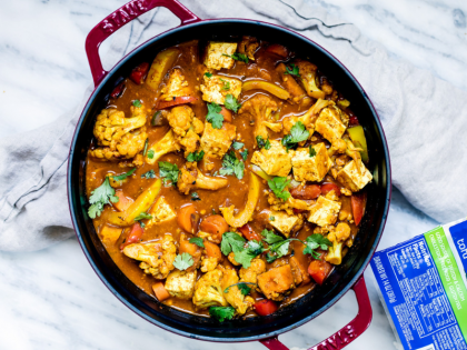 Tofu Cashew Coconut Curry